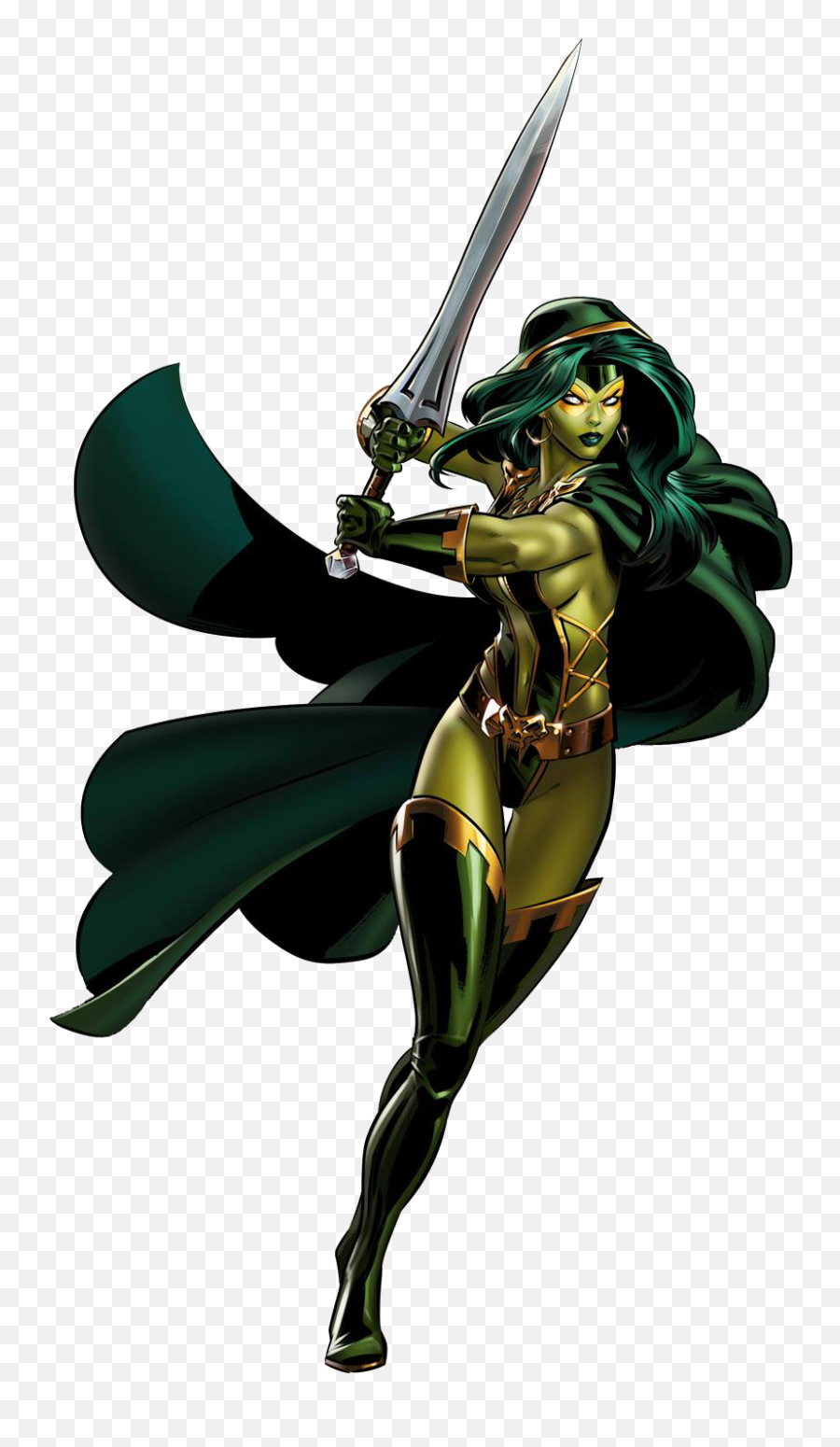 Gamora Png File Mart - Gamora Marvel Avengers Alliance,Aquaman Png