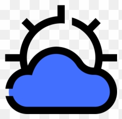Sun Cloud - Free nature icons Sahaita A Helping Hand png