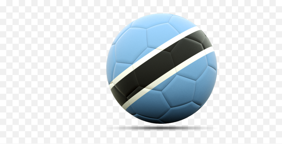 Football Icon Illustration Of Flag Botswana Png Download