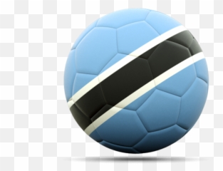 Football Icon Illustration Of Flag Botswana Png