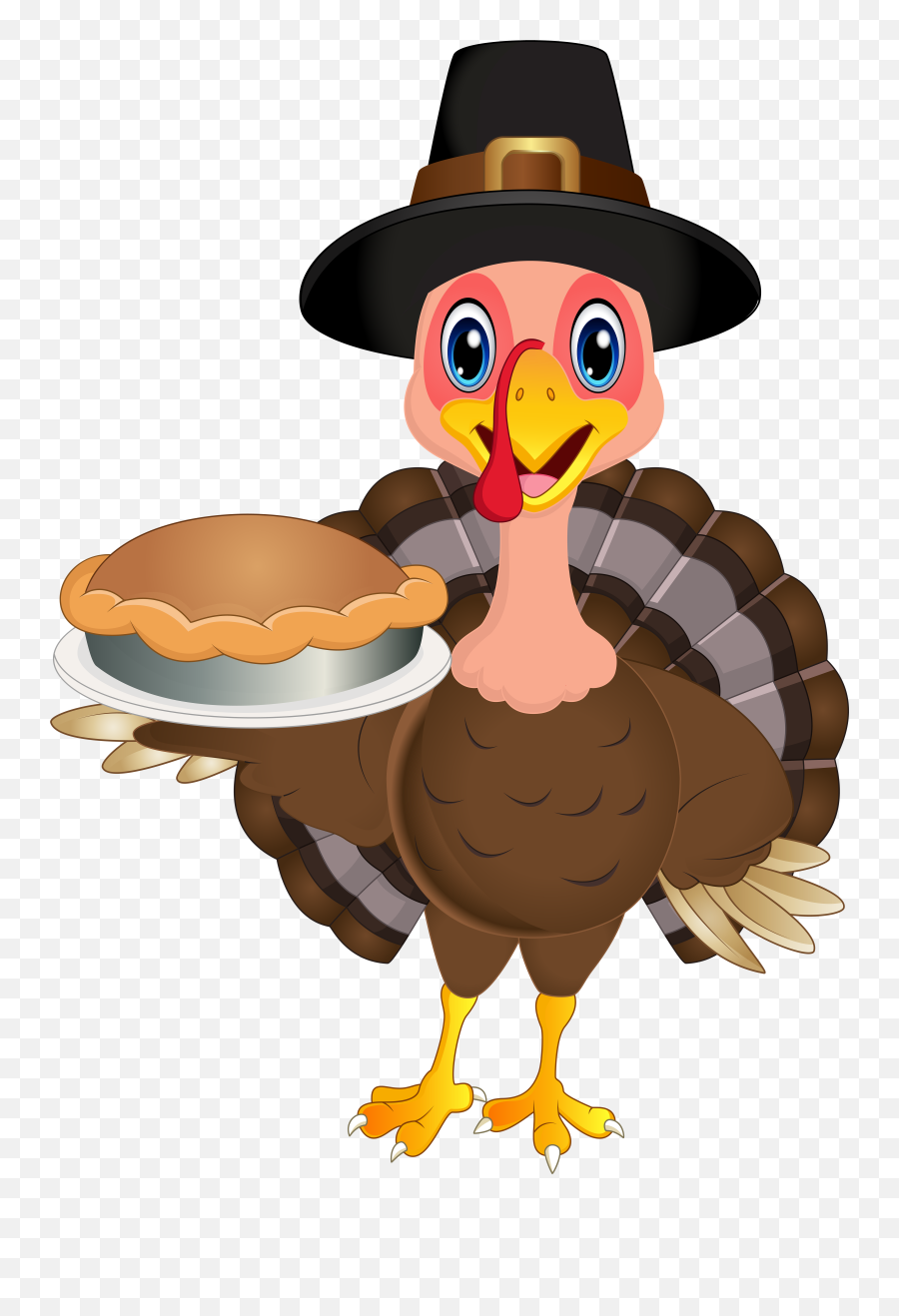 Transparent Background Thanksgiving Png Turkey Clipart