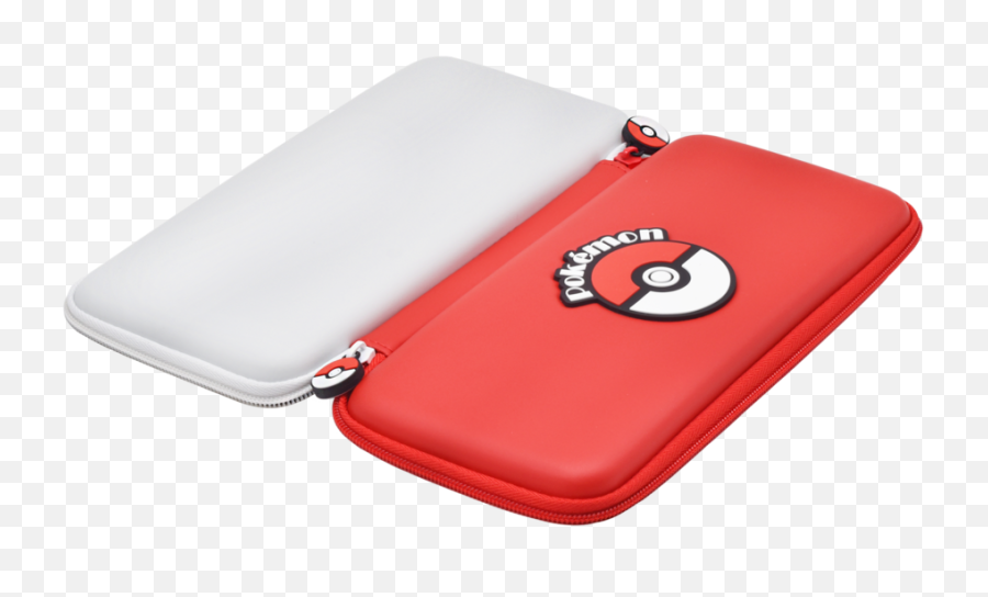 Hori - Pokémon Pokéball Hard Case For Nintendo Switch Smile Png,Pokeball Logo