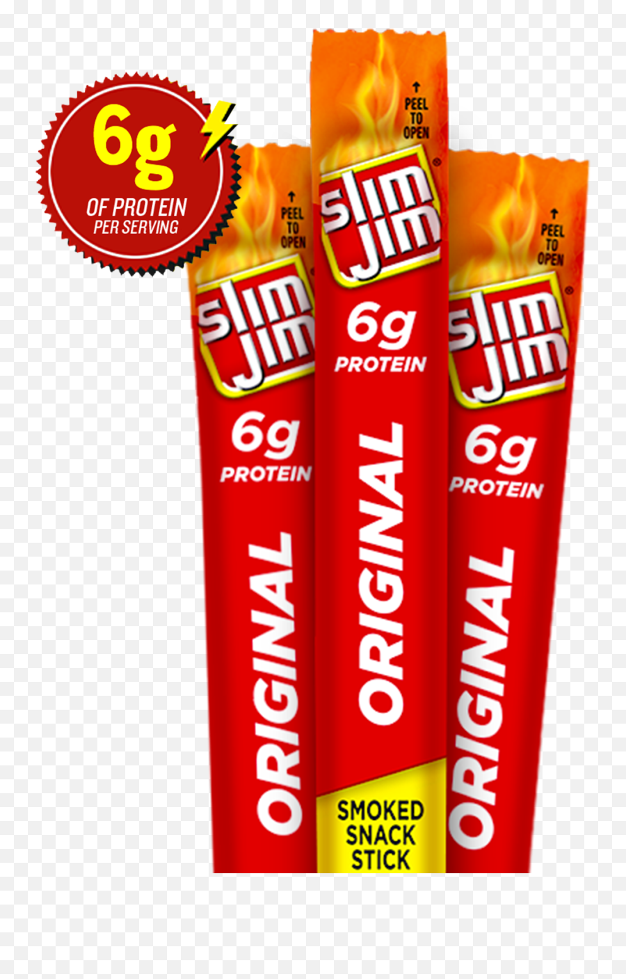 Multipack Snack Sticks Original Flavor Slim Jim Png Nutrition Facts