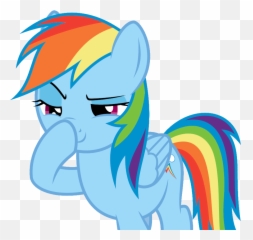 Artist Memely Boop Rainbow Dash - 6ix9ine My Little Pony Png,6ix9ine Png