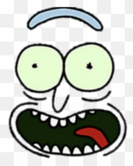 Pickle Rick Face Transparent Free - Sanchez Png