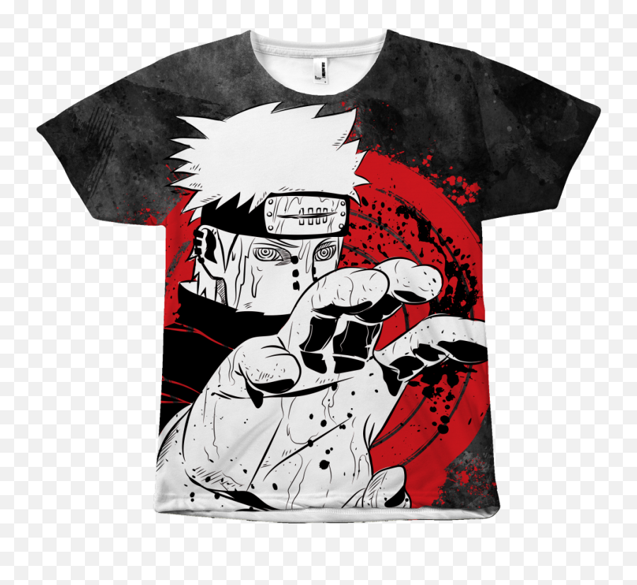 Transparent Tshirt Naruto Picture 1249212 - Naruto Pain T Shirt Png,Pain Transparent