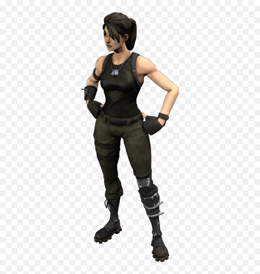 Outfit Png - Sarete Fortnite Commando Skin Png,Fortnite Weapon Png
