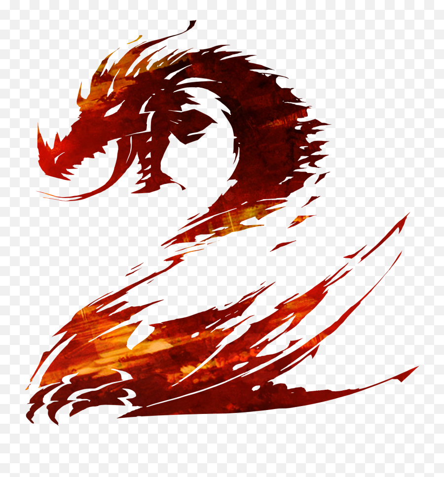 Wars Dragon Game Computer Hq Png Image - Guild Wars 2 Logo,Dragon Symbol Png