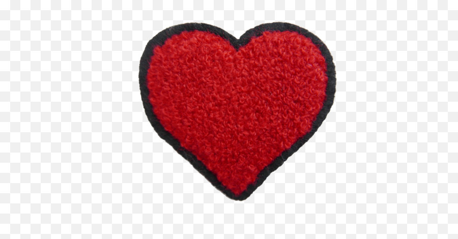 Chenille Heart - Red Heart Png,Red Heart Transparent