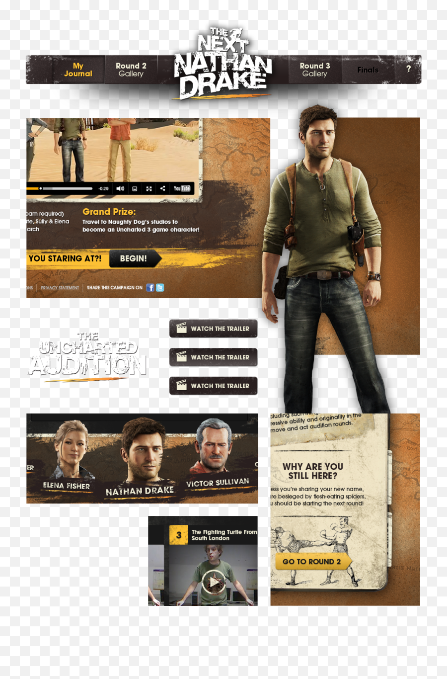 Tobisan Digital Designer From Ams U203a Sony U2013 The Next Nathan - Flyer Png,Nathan Drake Png