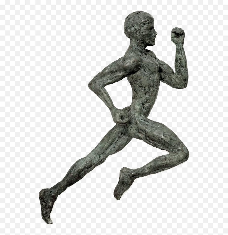 Runner U0026quotsprinteru0026quot Sculpture By Yann Guillon For - Statue Runner Png,Runner Png