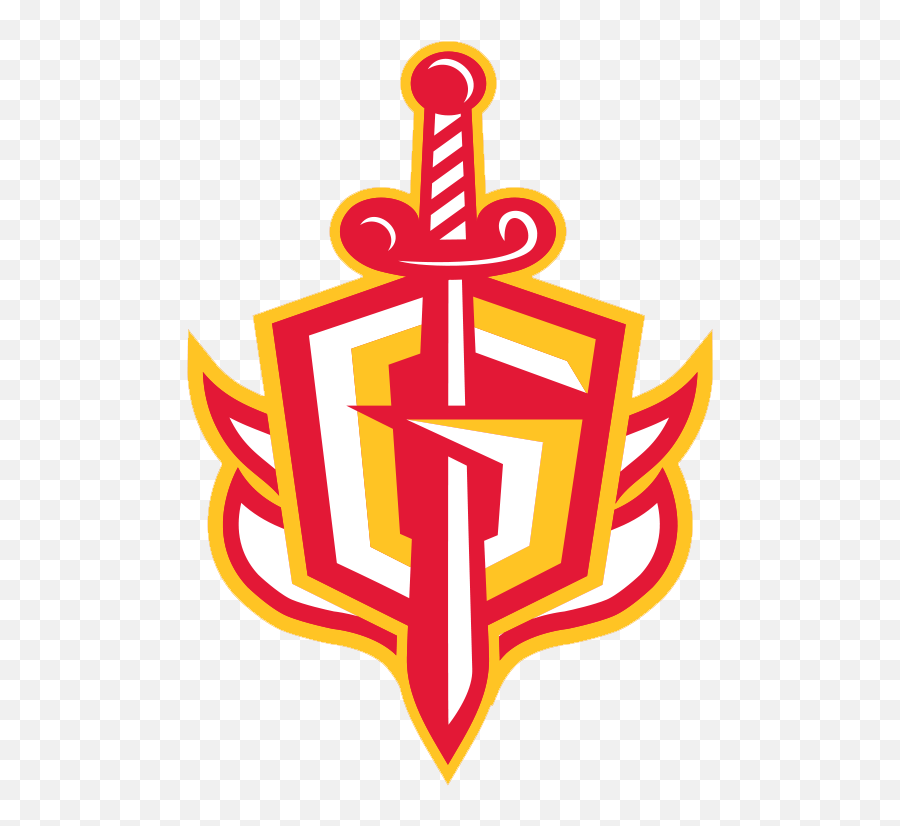 The Gladiators G - Sword Logo With Stylized Flames Added Atlanta Gladiators Png,Sword Logo Png