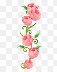 Peonies - Flower Wall Mural Shower Bright Clipart Full Boss Happy Retirement Wishes Png,Peonies Png