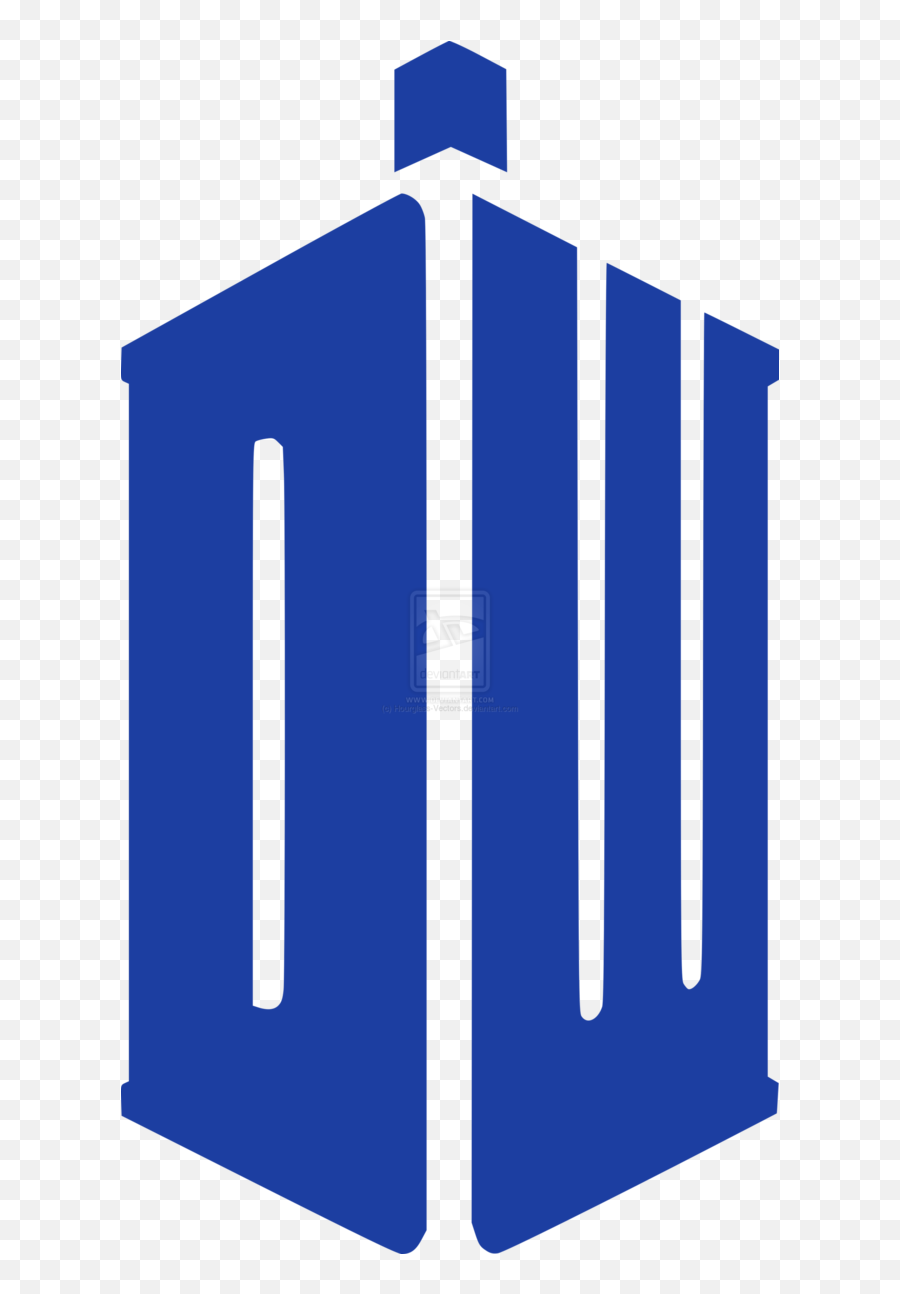 Doctor Who Sticker By Hourglass Vectors - Doctor Who Tardis Symbol Png,Tardis Png