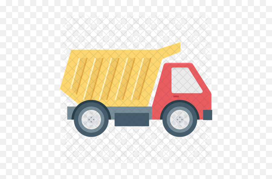 Dump Truck Icon Of Flat Style - Garbage Truck Png,Dump Truck Png