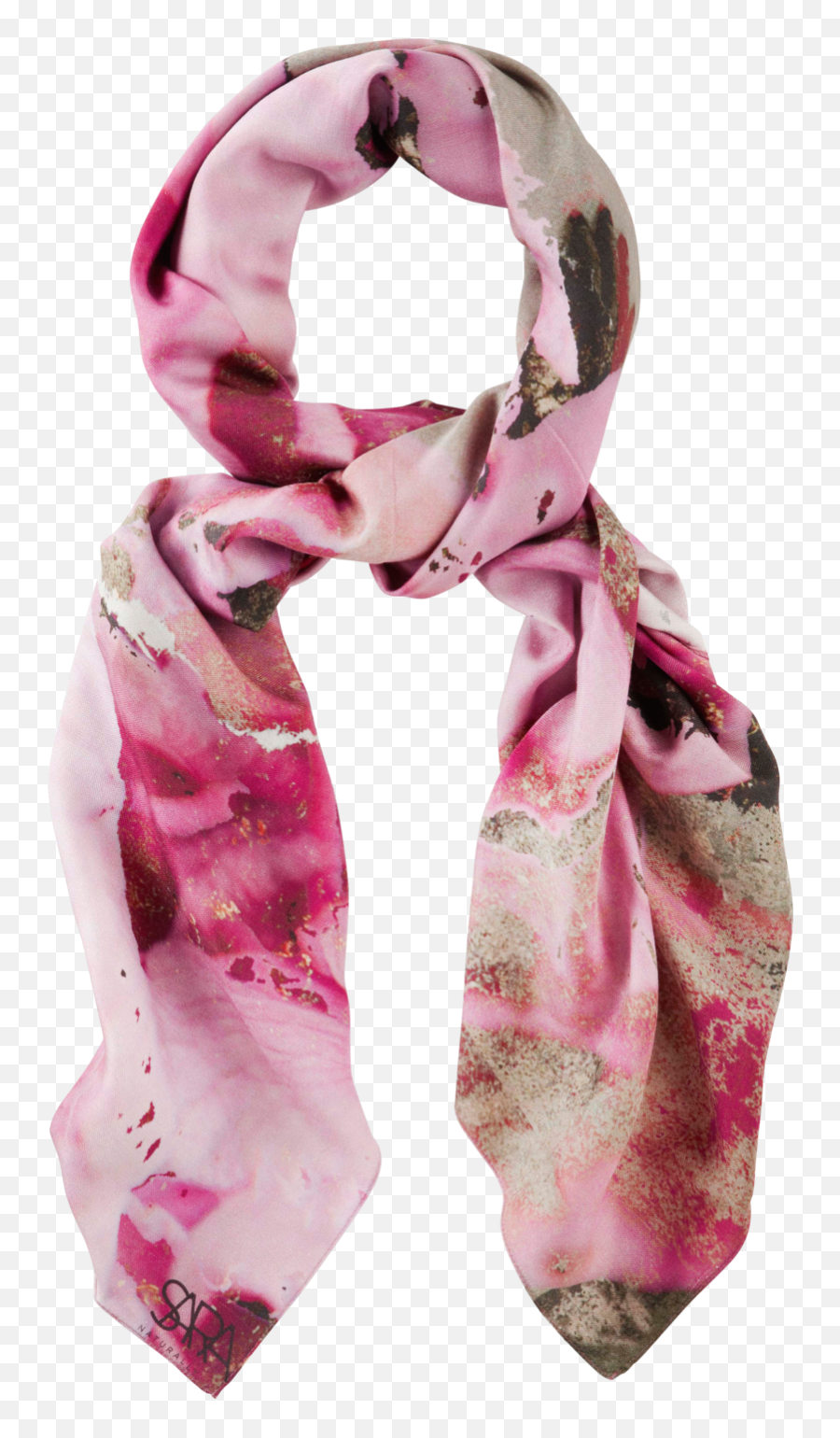 Scarf Png Download Image With - Neck Scarf Silk Transparent Background,Scarf Png
