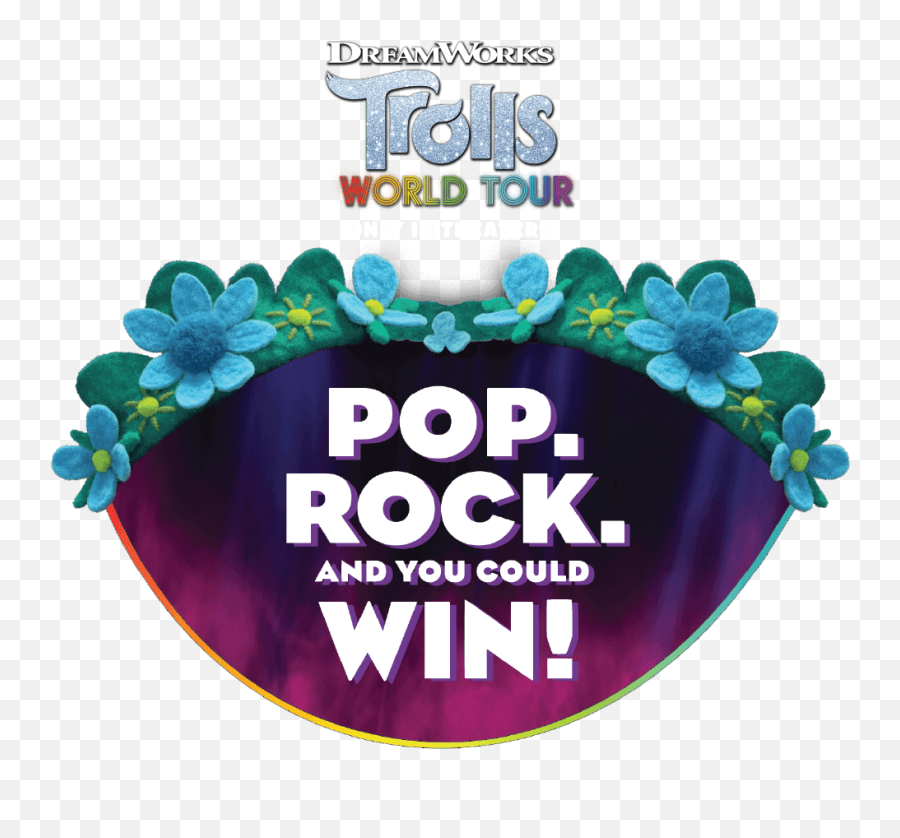 Layu00268217s Poppables Dreamworks Trolls World Tour Instant - Troll World Tour Lay Poppables Png,Trolls Logo Png