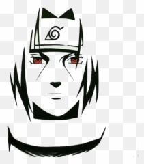 Itachi Uchiha Sasuke Madara - Black And White png