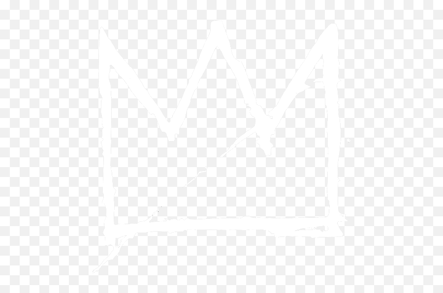 Basquiat Crown Transparent Png - Sketch,White Crown Png