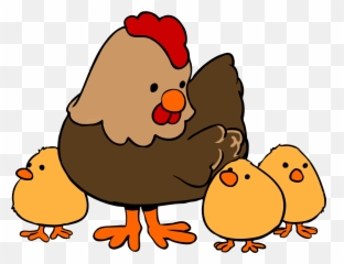 Hen Png Cartoon Image - Cute Chicken Clipart,Hen Png