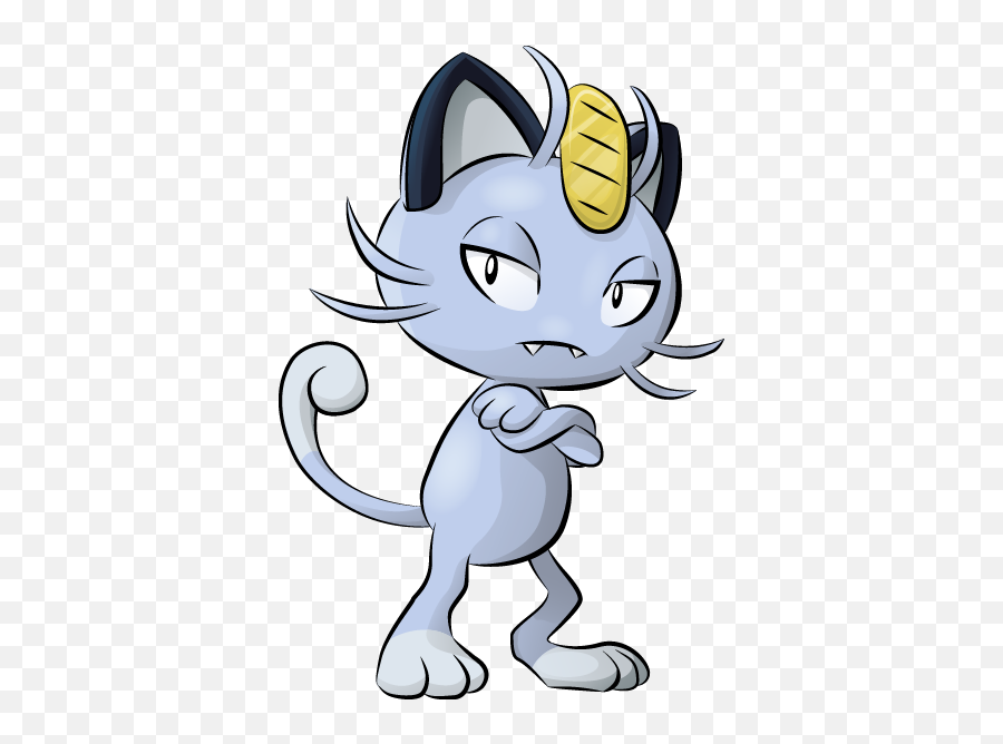 052 Alolan Meowth - Mac Ripe Peach Blush Png,Meowth Png