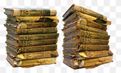 Old Book Folio Library - Books Folder Icon Mac png
