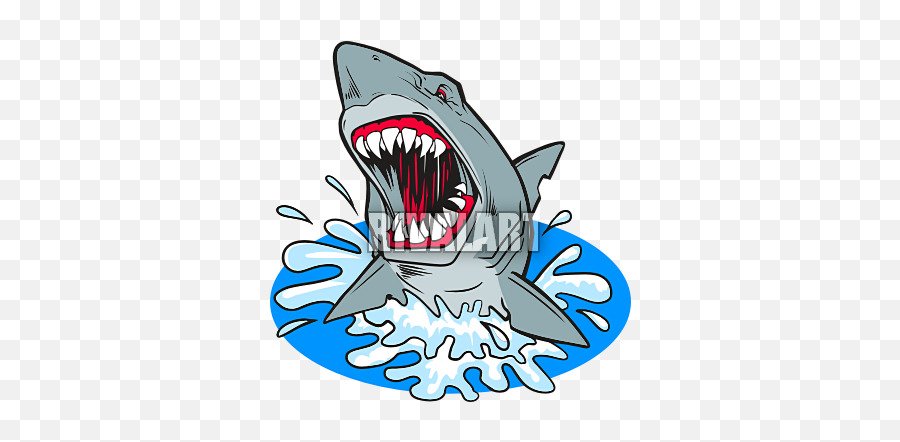 Jumping Shark Clipart Transparent Png - Shark Jumping Clipart,Tiger Scratch Png