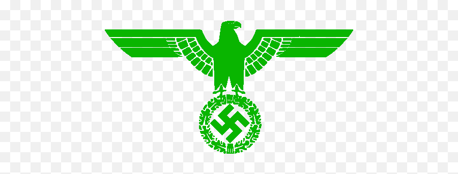 Green Nazi America - Nazi Eagle Png,Nazi Flag Png