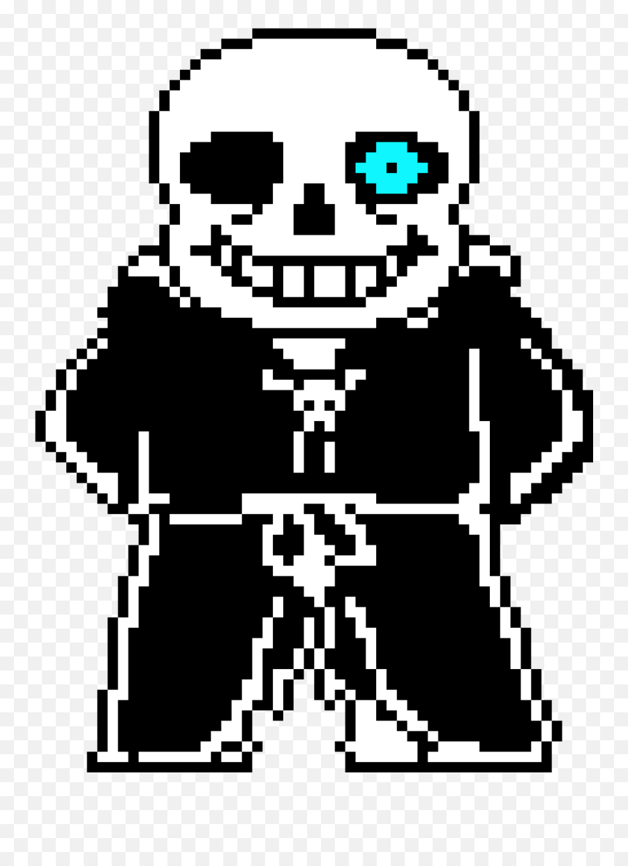 Download Reapertale Sans Battle Sprite - Sans Undertale Blue Eye Png,Sans Sprite Png