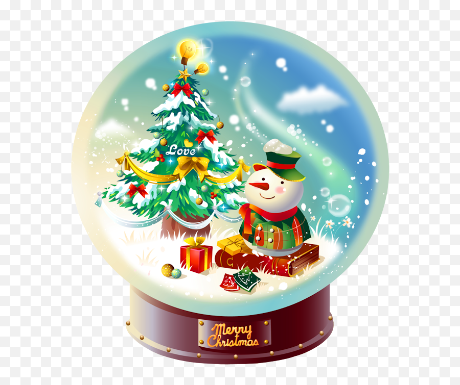 Download Christmas Snow Globe Clipart Hd Png - 2018,Globe Clipart Png