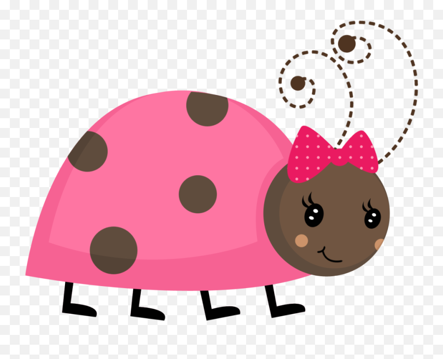 Pink And Green Ladybug Png Transparent - Pink Ladybug Clipart,Lady Bug Png