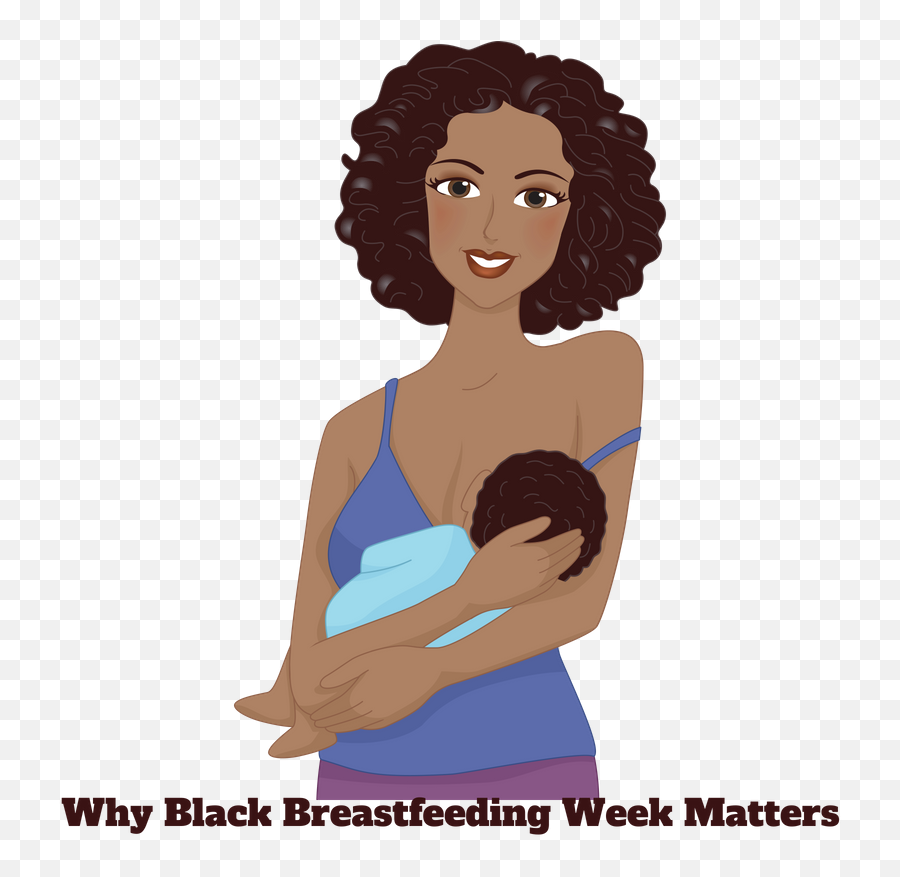 Download Transparent African American Baby Png - Black Black Women Breastfeeding Week,Afro Transparent
