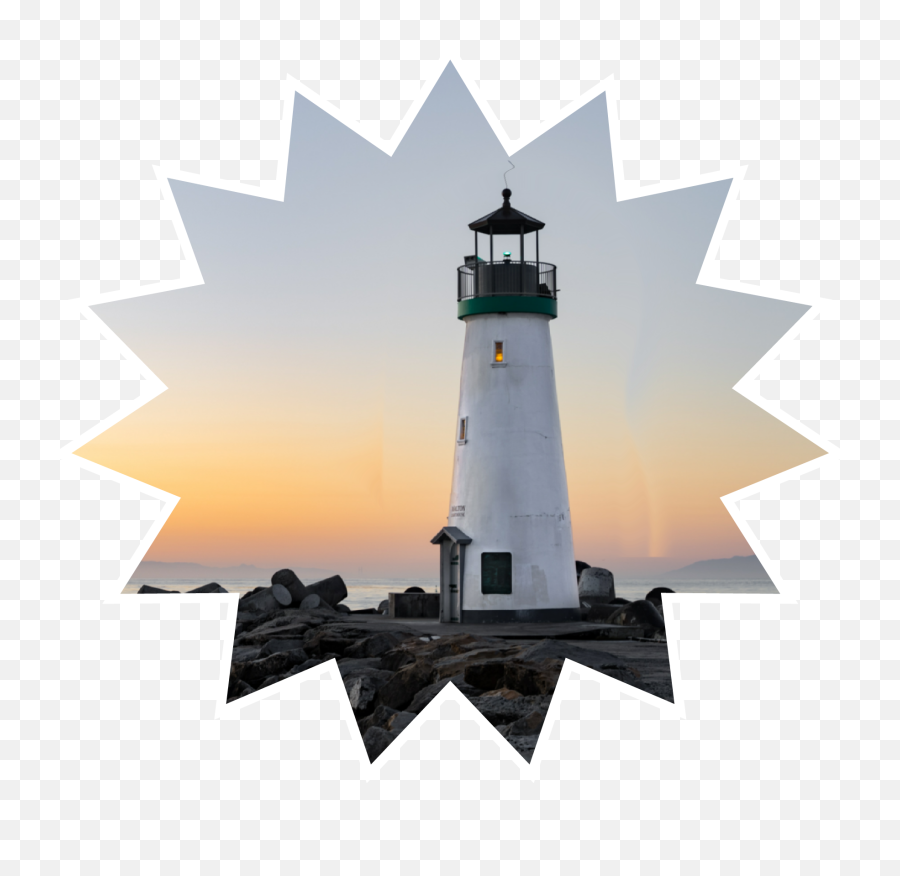 Lighthouse Sticker By Ags - Walton Lighthouse Png,Lighthouse Transparent Background