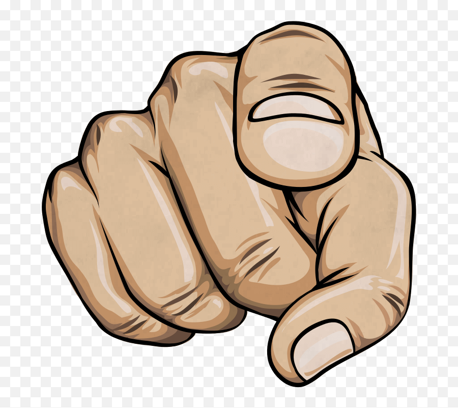 Hand Pointing Finger Pointing At Youhand Pointing Png Free