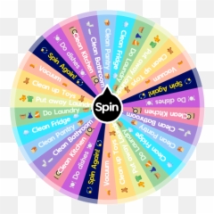 Chore Roulette Spin The Wheel App - Circle Png,Roulette Png