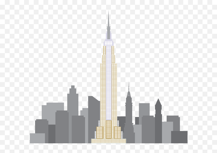 Empire State Building Clipart - Empire State Building Png,Empire State Building Png
