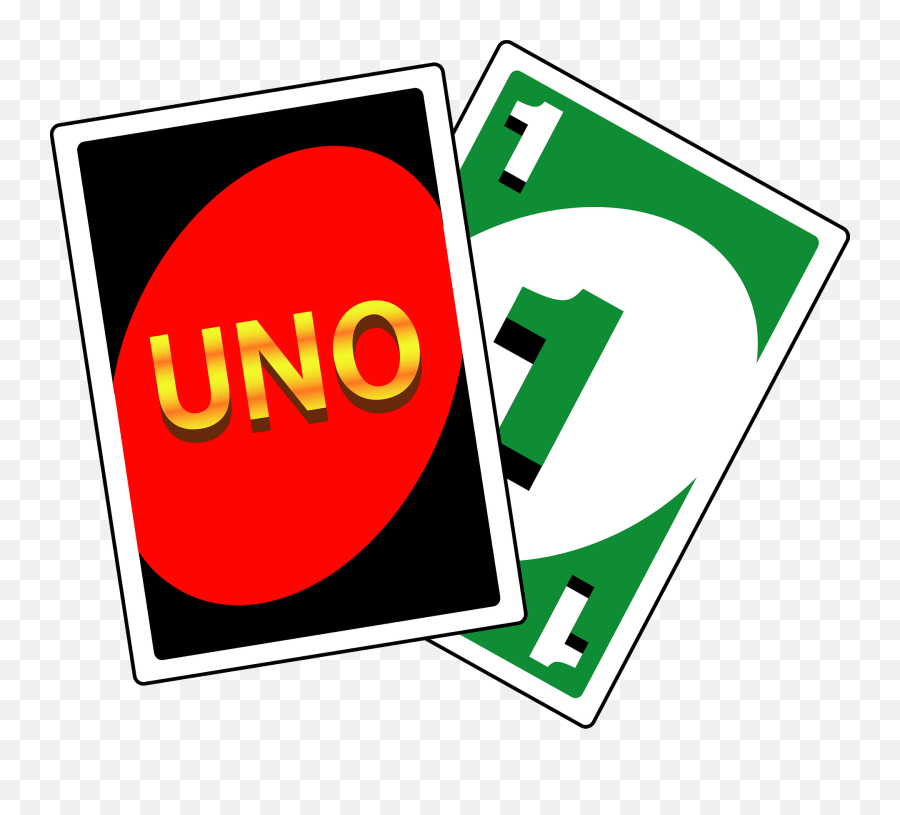 Uno Card Game Clipart - Uno Card Clipart Png,Uno Cards Png