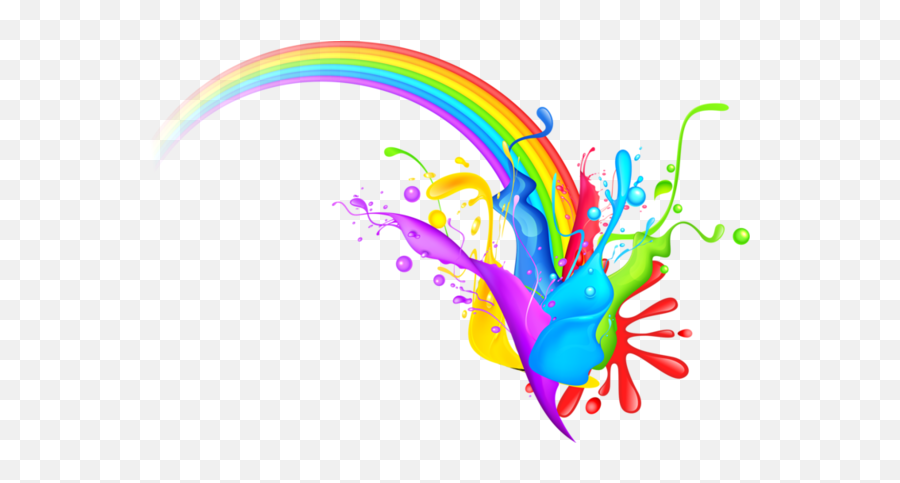 Arc En Ciel Arco Iris Regenboog - Holi Logo Frame Png,Arc Png