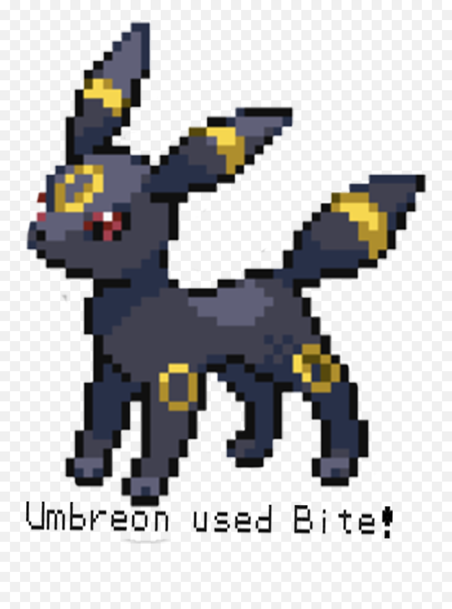 Sprite Umbreon Gif Pokemon Black - Pokemon Umbreon Pixel Art Png,Umbreon Png