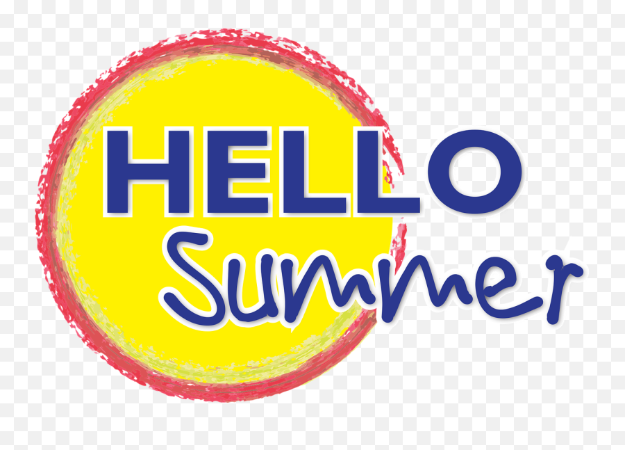 Download Vacation Blog Hello Summer Sun Bright Card Header - Circle Png,Summer Sun Png