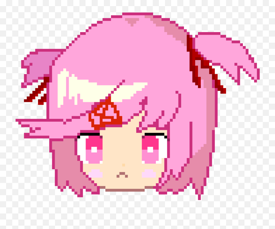 Natsuki - Pixel Art Doki Doki Png,Natsuki Png