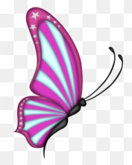 Download U203fu2040butterfliesu203fu2040 - Flying Butterfly Clip Art PNG Colorful Clipart