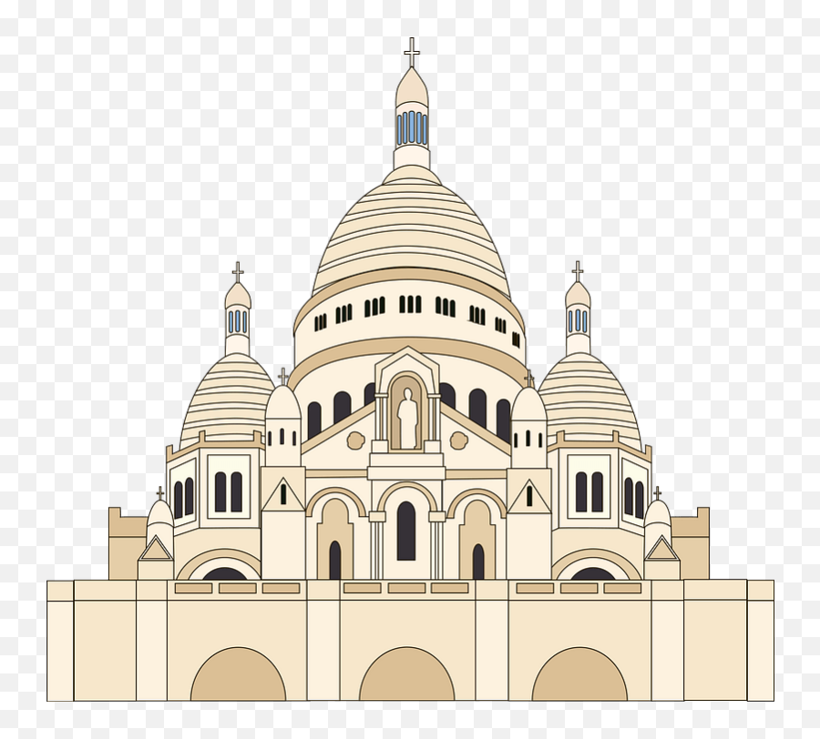 Sacré - Cœur Clipart Free Download Transparent Png Creazilla,Coeur Png