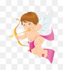 Download Heart February Love 14 Valentines Cupid Cartoon - Animadas Imagenes Del El 14 De Febrero Png,Cupid Png
