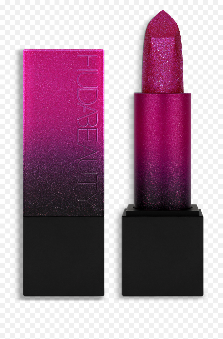Power Bullet Metallic Lipstick - Huda Beauty Metallic Lipstick Png,Lipstick Transparent