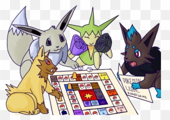 Download Drawing Board Games With - Pokemon Playing A png