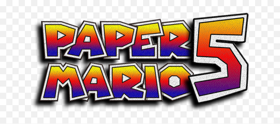 Paper Mario 5 Logo - Paper Mario Png,Paper Mario Logo