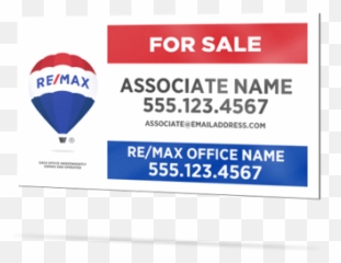 Remax Real Estate Signs Custom 40 Off - Remax Signs Png,Remax Balloon Logo