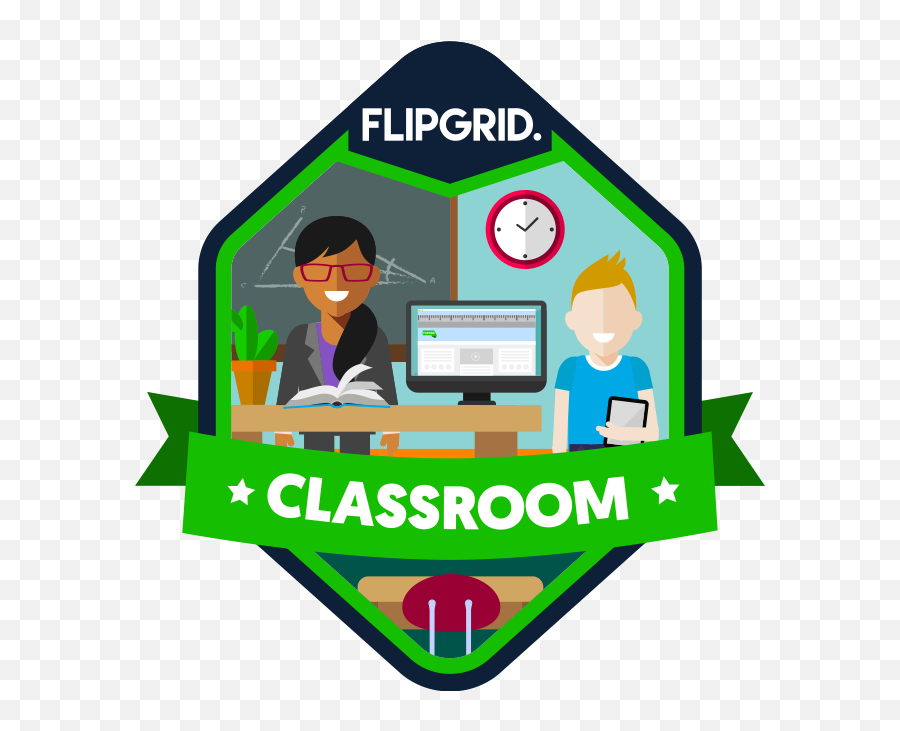 Starting The Flipgrid Recording Studio - Flipgrid Badges Png,Flipgrid Logo