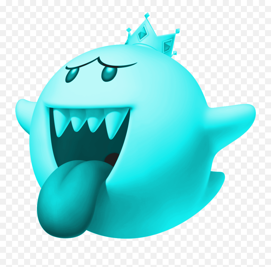 Super Mario Bros King Boo Png Free - King Boo Official Render,King Boo Png